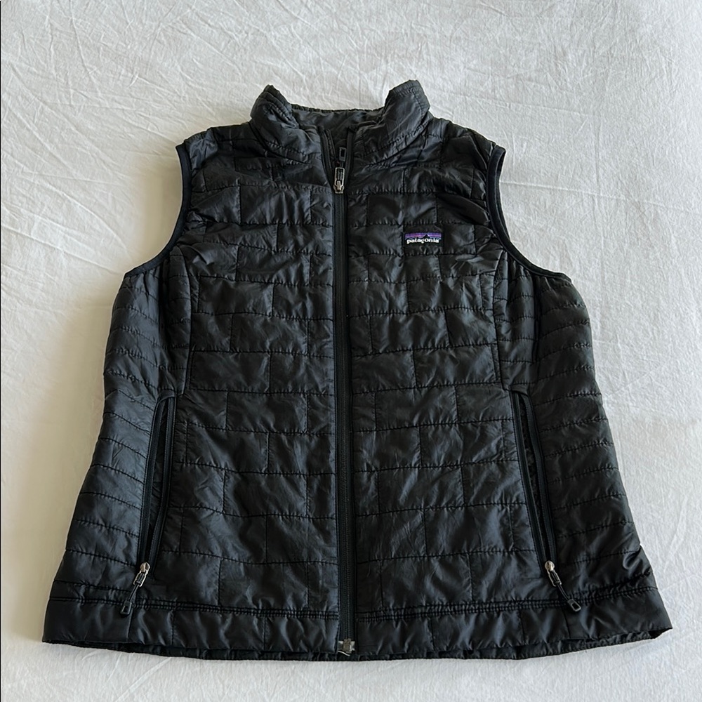 Patagonia Black Quilted Vest
